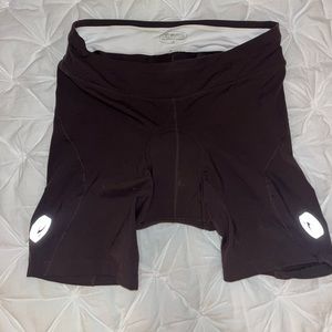 Sugoi Padded Bike Shorts Women L Dark Brown shorty